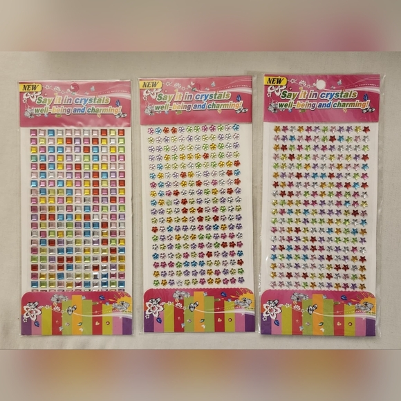 2 Shadow Box Frame with decoration stickers - Picture 3 of 3